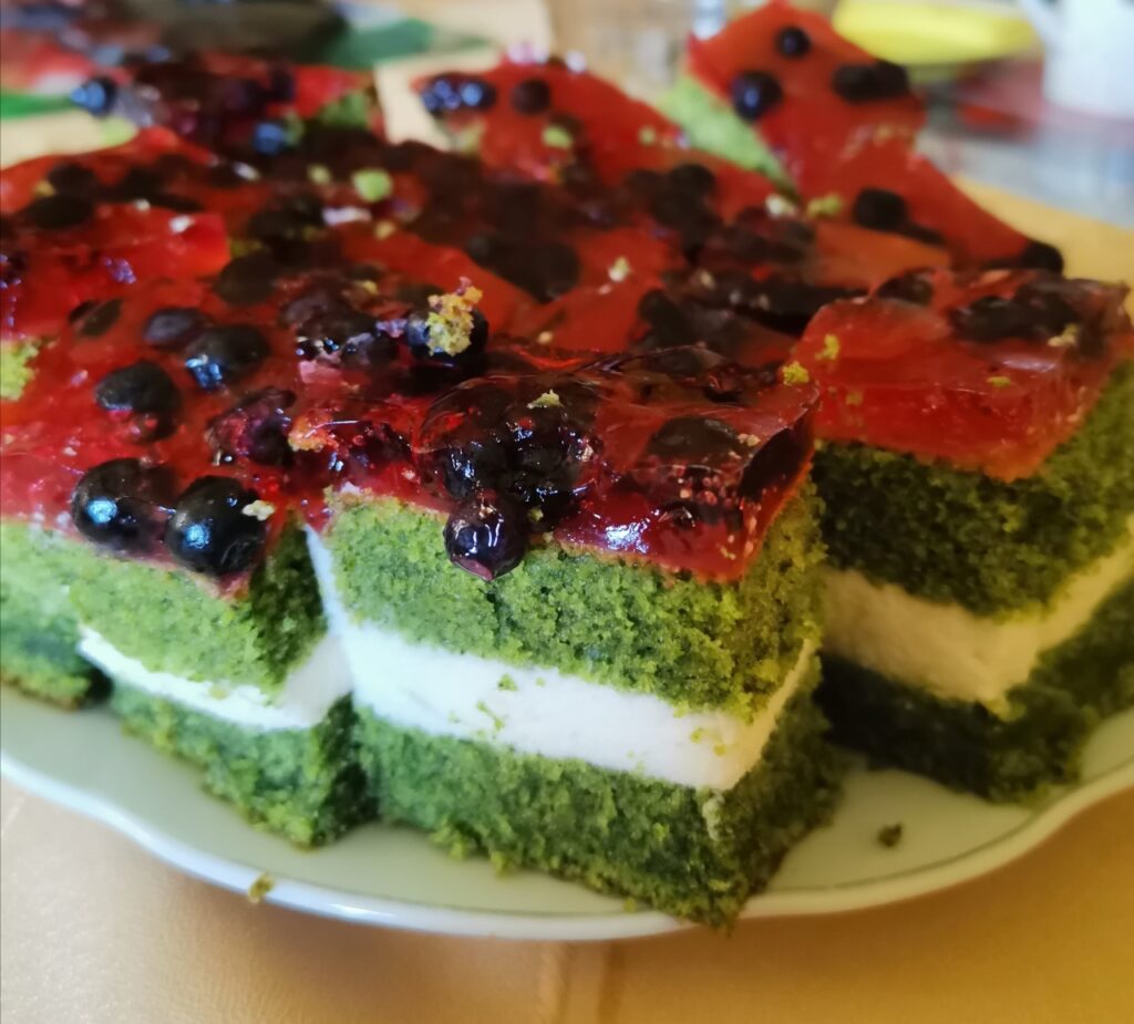 zdrowe dietetyczne ciasto